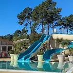 Mobil-home Neuf Surequipe 6 Pers 3 A Cap Ferret Dans 4 Etoiles Avec Piscine Campingplads *